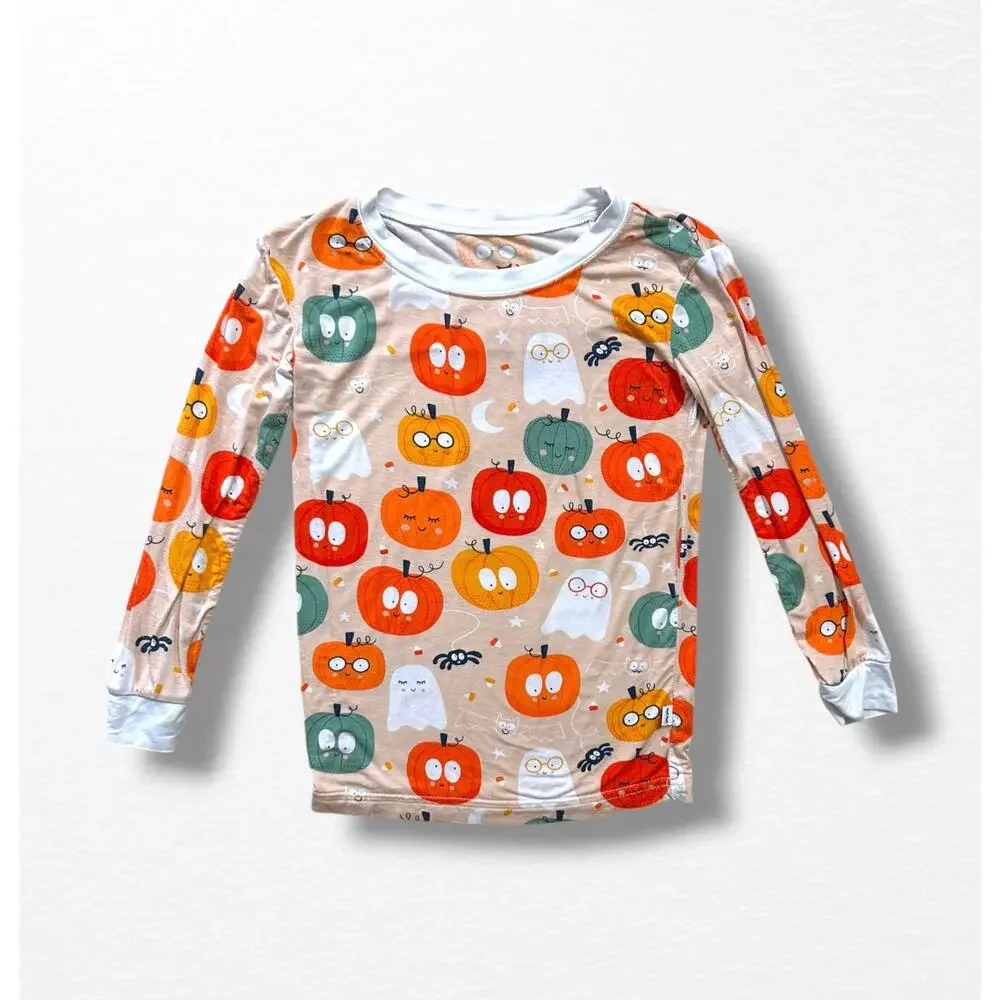Little Sleepies Pumpkin Party Pajama Top, Size 3T